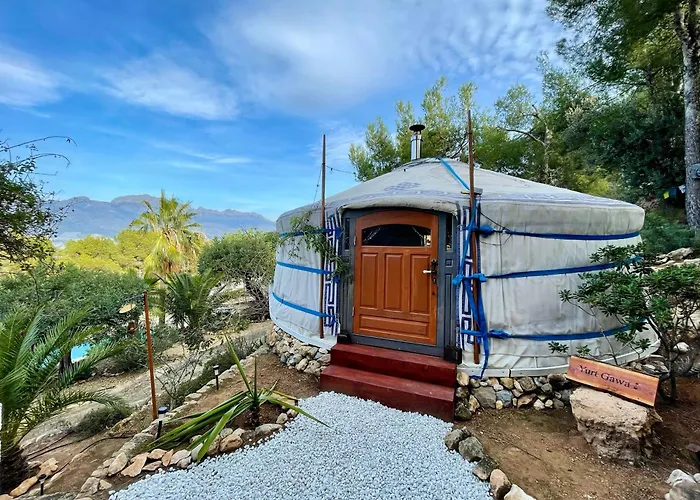 Yurt In La Nucia Met Zwembad