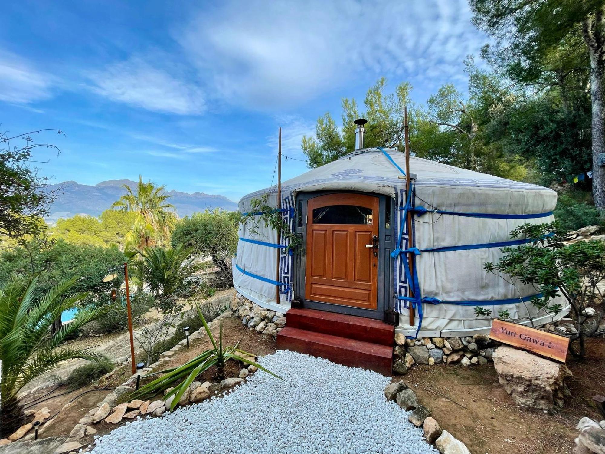 Glamping Yurt In Met Zwembad La Nucía